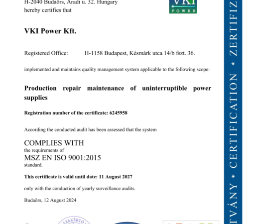 MSZ EN ISO 9001:2015 ENG